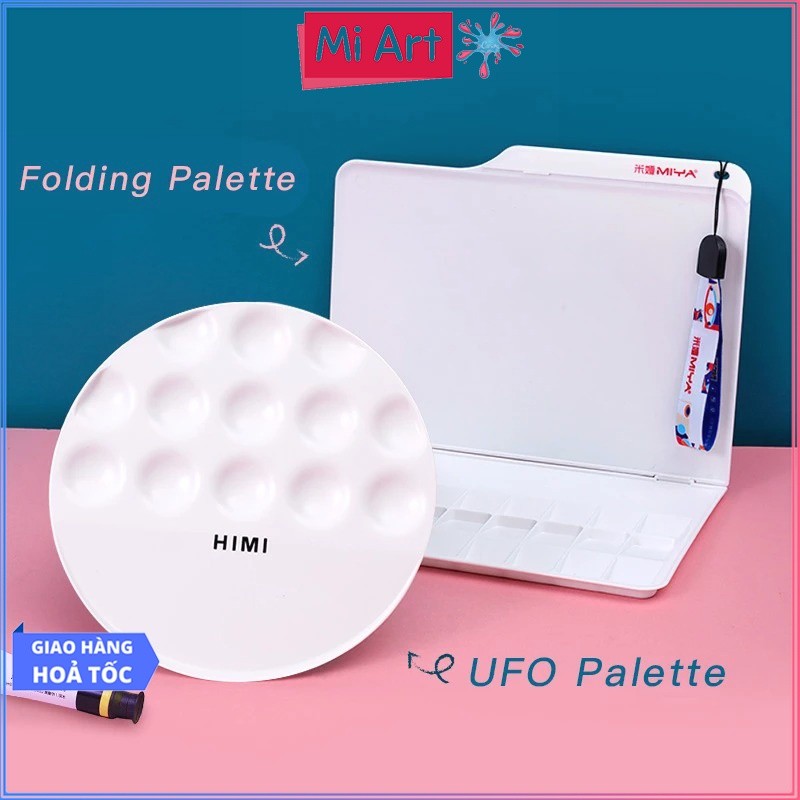 [Hỏa Tốc HCM] Khay Pha Màu Himi Miya Palette