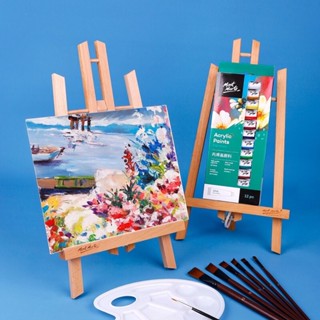 [Hỏa Tốc HCM] Giá Vẽ Gỗ Để Bàn Mont Marte MEA0014 - 40x22x23.5cm - Tabletop Display Easel Signature - Medium