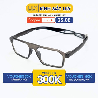 Kính thể thao nam nữ LILYEYEWEAR thiết kế năng động dễ dàng điều chỉnh phù hợp cho các hoạt động thể thao 122418