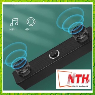 Loa vi tính 2.0 để bàn Leerfei E-350T Công Suất Lớn Dùng Cho Máy Vi Tính PC, Laptop, Tivi