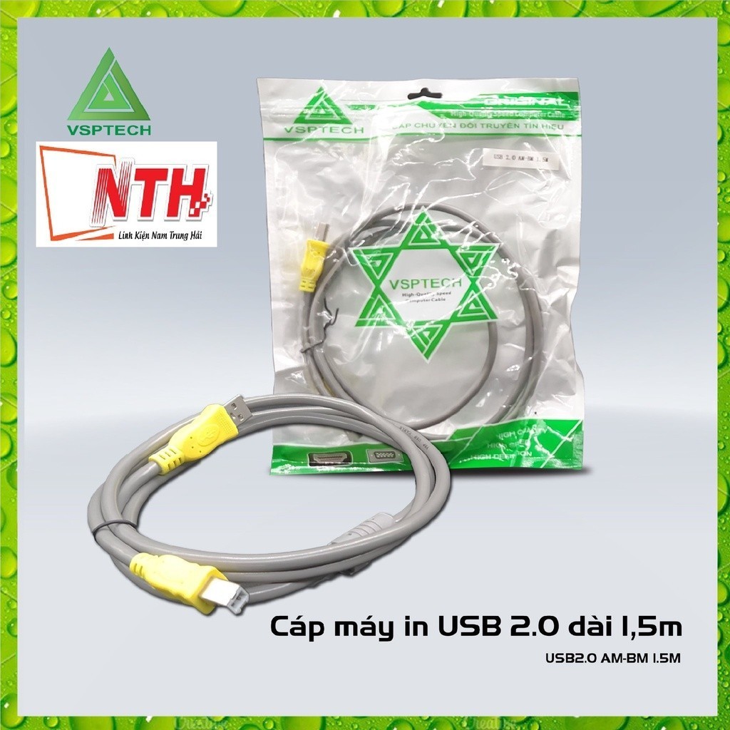 Cáp USB Máy in 2.0 (10m)