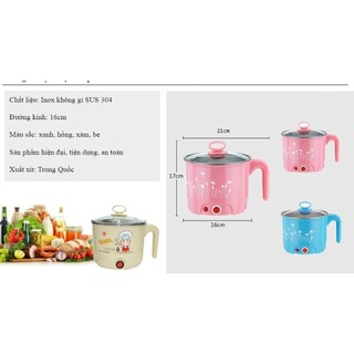 Ca nấu mì đa năng 18cm