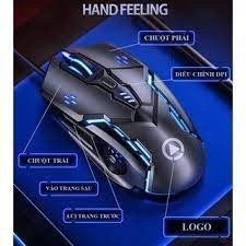 Chuột Gaming Yindiao G5 / G702 6d 4 Tốc Độ Cho Pubg
