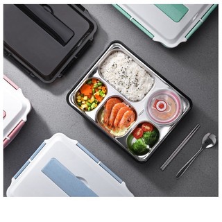 KHAY CƠM PHẦN GIỮ NHIỆT INOX 5 NGĂN