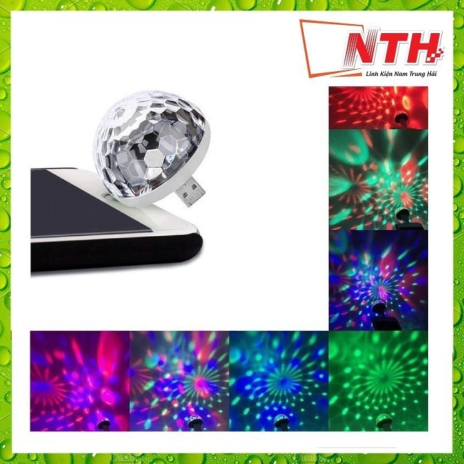 Đèn led vũ trường usb