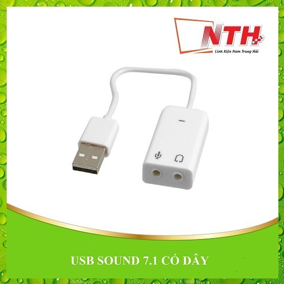 USB SOUND 7.1 CÓ DÂY APPL