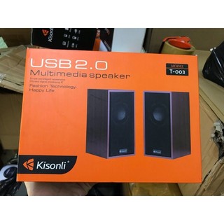 BỘ LOA MÁY TÍNH 2.0 KISONLI T-003