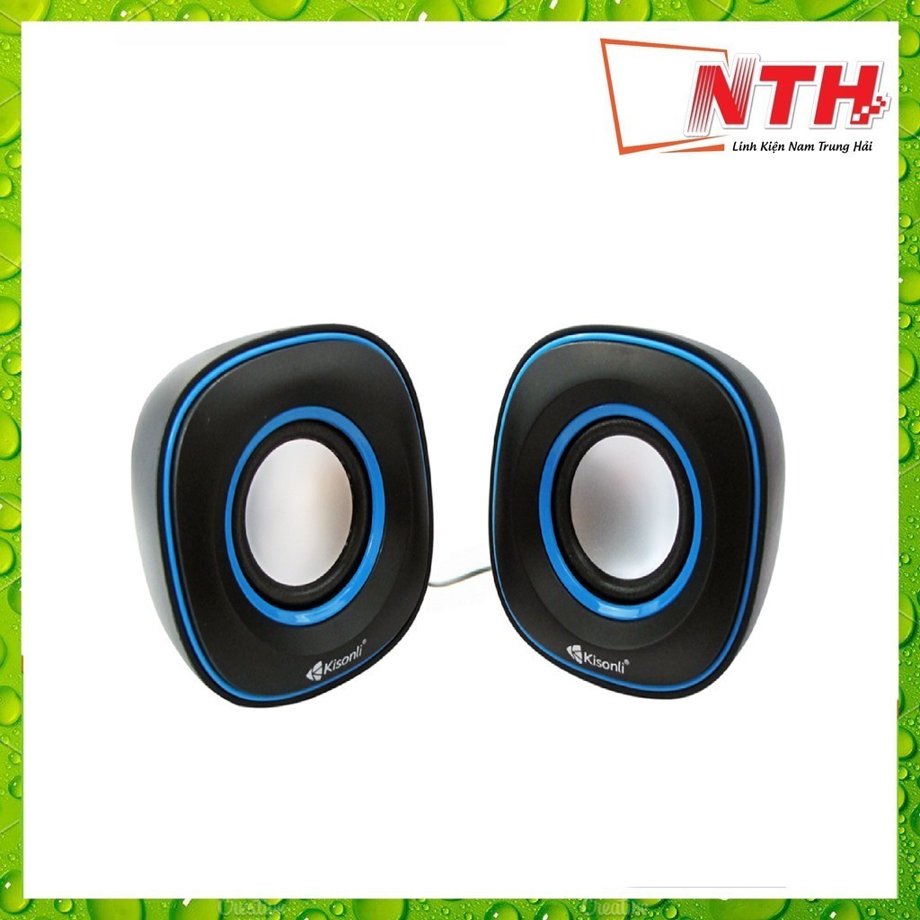 CẶP LOA VI TÍNH 2.0 VIỀN KISONLI V350