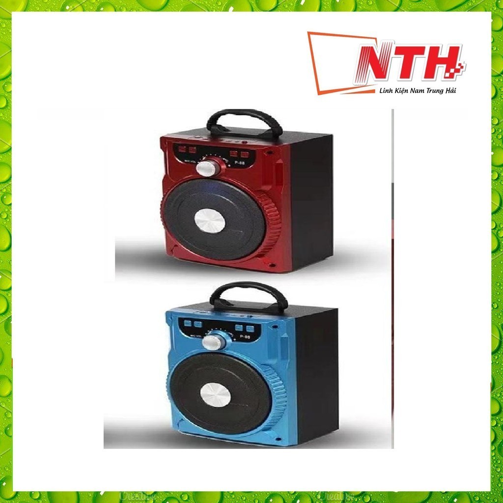 [KL] Loa Bluetooth P88 / P89 / P-117 Tặng Micro Hát Karaoke