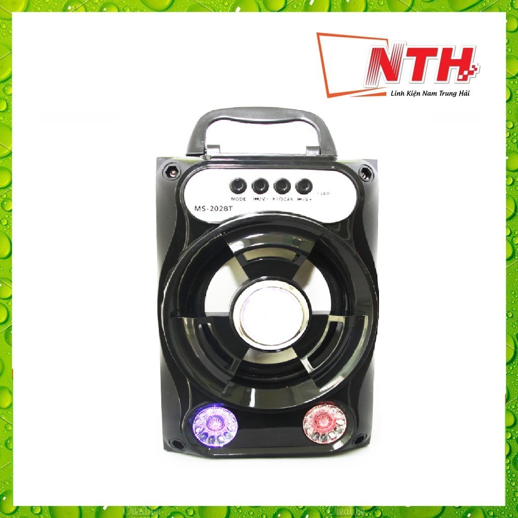Loa gỗ Bluetooth xách tay MS-202BT