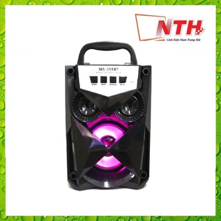 Loa gỗ bluetooth xách tay ms-359bt
