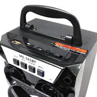 Loa gỗ Bluetooth xách tay MS-365BT