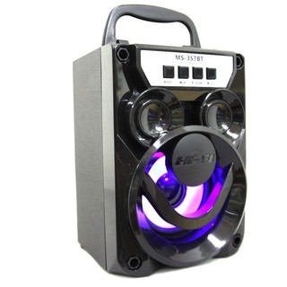 Loa gỗ Bluetooth xách tay MS-357BT