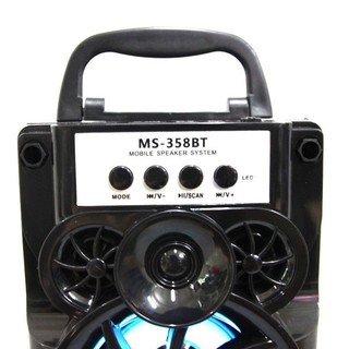 Loa gỗ Bluetooth xách tay MS-358BT