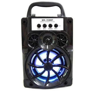 Loa gỗ Bluetooth xách tay MS-358BT