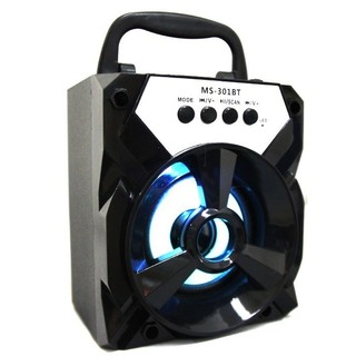 Loa gỗ Bluetooth xách tay MS-301BT
