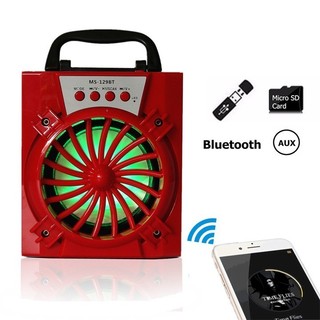 Loa gỗ Bluetooth xách tay MS-129BT