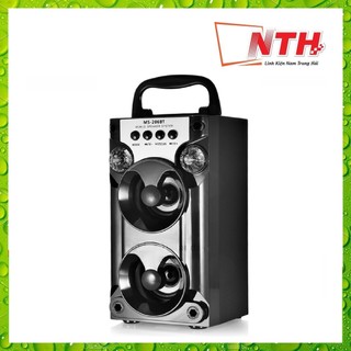 Loa gỗ bluetooth xách tay ms-206bt