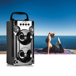 Loa gỗ Bluetooth xách tay MS-206BT
