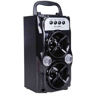 Loa gỗ Bluetooth xách tay MS-204BT