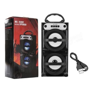 Loa gỗ Bluetooth xách tay MS-159BT