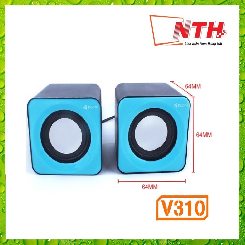 [Mã ELHACE giảm 4% đơn 300K] Loa 2.0 xí ngầu V310