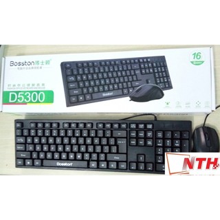 Bộ phím chuột Bosston D5300