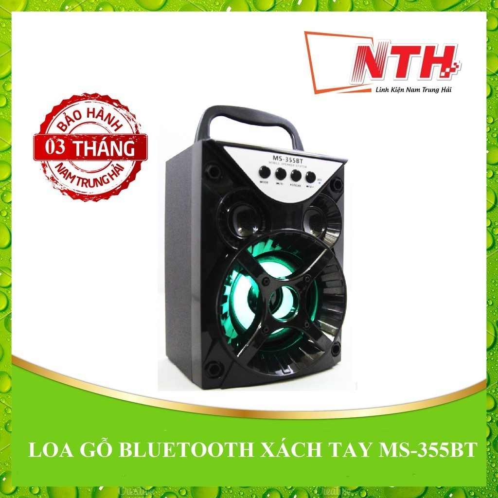 LOA BLUETOOTH XÁCH TAY MS-355bt / MS-356BT