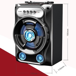 LOA BLUETOOTH XÁCH TAY DB16 / DL-33 CÓ ĐÈN LED