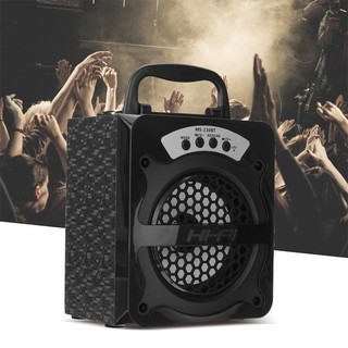 [NTH] LOA GỖ BLUETOOTH XÁCH TAY MS-130BT
