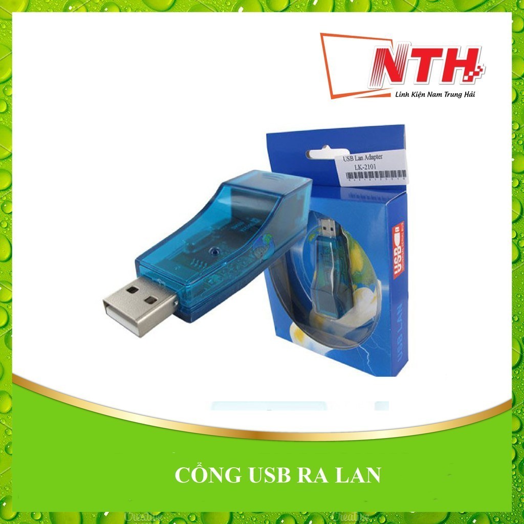 CỔNG USB RA LAN