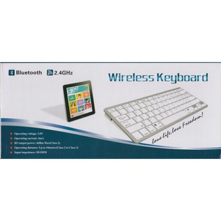 Bàn phím bluetooth Mini KB - A6 SỬ DỤNG CHO THIẾT BỊ CÓ BLUETOOTH
