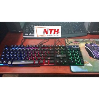Combo Bàn Phím + chuột R8 1910 (Đen)