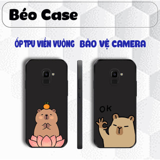 Ốp lưng Samsung J6 2018 , J6 Plus , J8 , J6+ , A6 , A6+ , A8 PLUS , A8+ Capy bara cute trend capybara đẹp