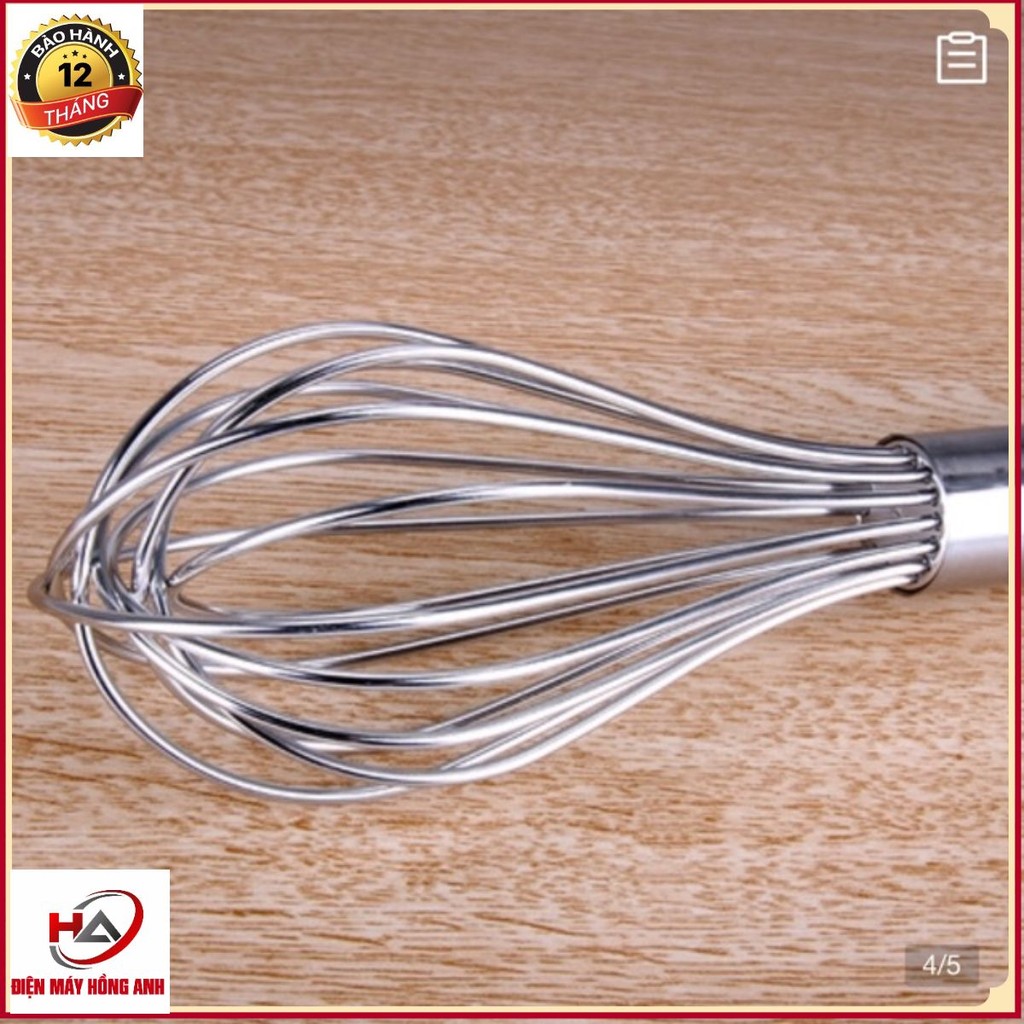 Phới đánh trứng 28cm, phới lồng đánh trứng siêu cứng