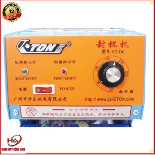 Máy dập cốc nhựa et- d6