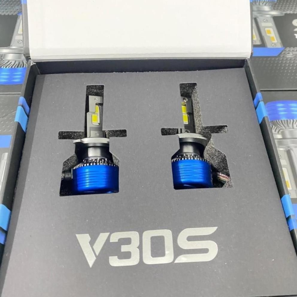 Đèn PHA Led V30S Tăng Sáng CHO Ô TÔ, XE MÁY, CÓ CÁC Chân H4, H11, H7, 9005,9006 H1 - BH 2 NĂM