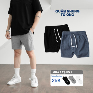 Quần short nam BAMIHOME vải dày dặn, form trên gối thoáng mát QNTO