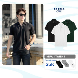 Áo polo nam cổ bẻ BAMIHOME thun basic cộc tay vải cá sấu cotton phong cách trẻ trung chuẩn form APL