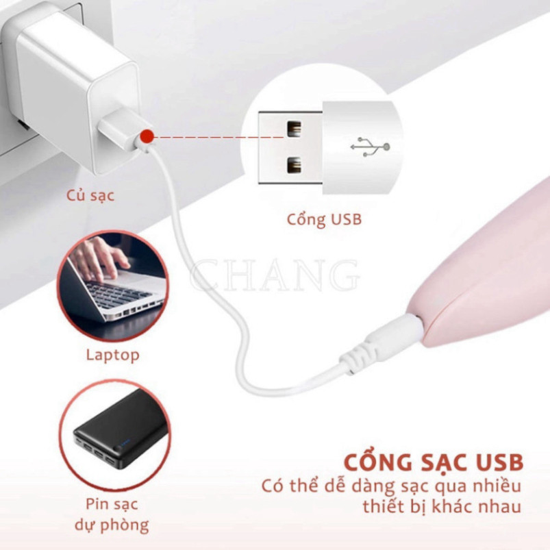 Máy Chà Gót Chân Loại Bỏ Da Chết Và Vết Chai - Dụng Cụ Mài Gót Chân Tại Nhà 2 Đầu Mài ( LOẠI DÀI)