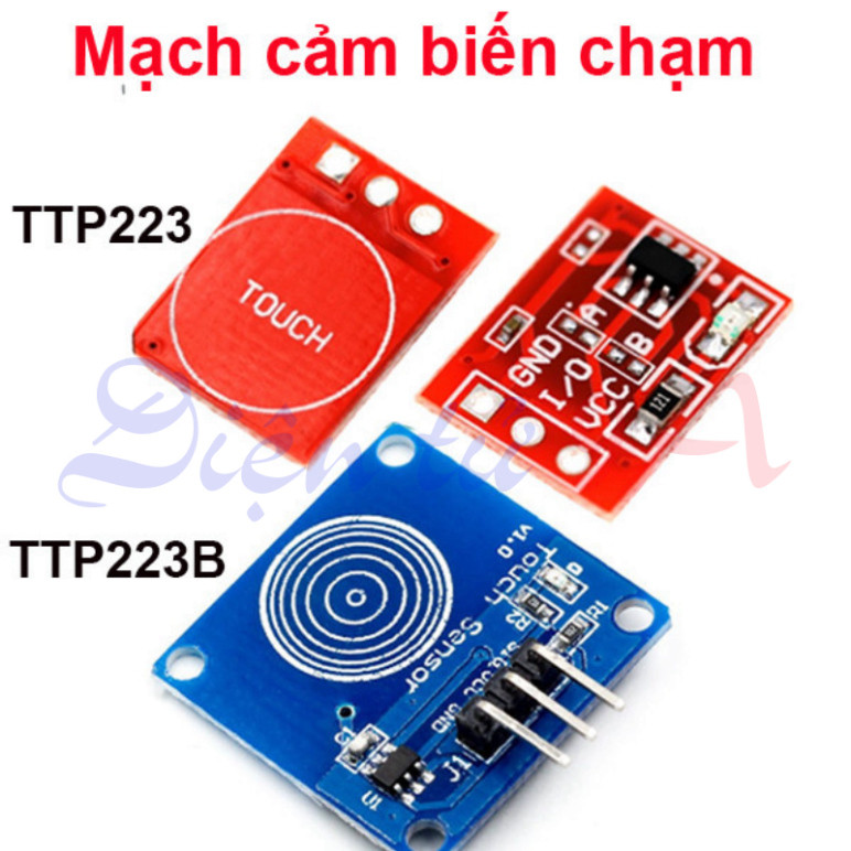 [Combo- sỉ] Mạch cảm biến chạm TTP223 / TTP223B