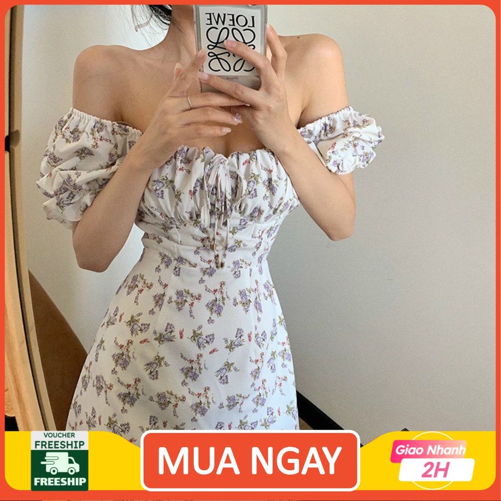 ĐẦM HOA TRẮNG NÀNG THƠ MẶC 2 KIỂU DBD426