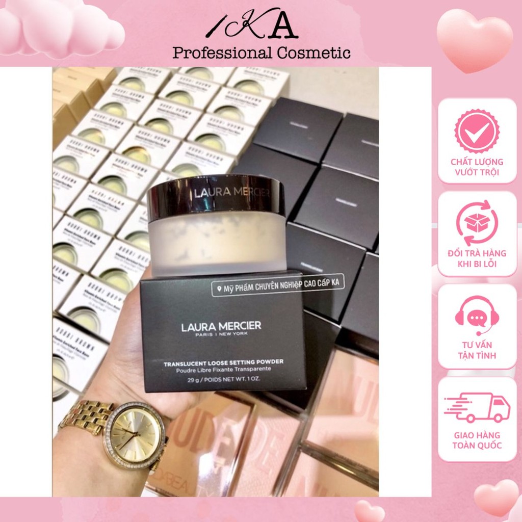 LAURA MERCIER Phấn Phủ Bột Translucent Loose Setting Powder