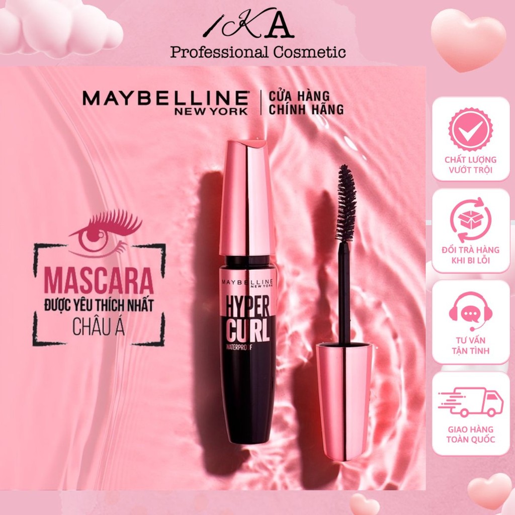 CHUỐT MI MASCARA MAYBELINE THE HYPER CURL