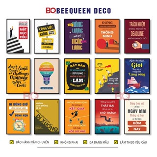   Album 20  Tranh Động Lực  - Tranh Slogan Tạo Động Lực Treo Tường Trang Trí Văn Phòng 300-350 