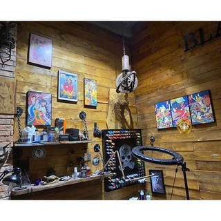 Tranh Nhật Cổ Diệt Hổ trang trí nhà cửa, tiệm xăm tattoo