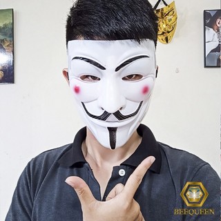 Mặt Nạ Hacker Trắng - Mặt Nạ Anonymous Hóa Trang