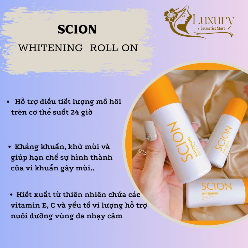 Lăn nách Scion chính hãng mẫu mới 75ml
