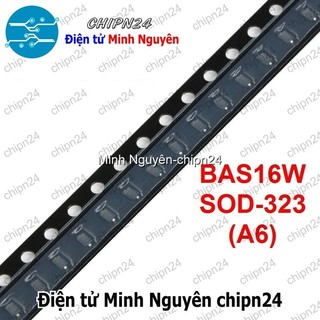 [25 con] (G4.2) Diode Dán BAS16W (A6) SOD-323 (SMD) (High Speed Switching Diodes)