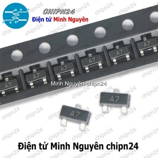 [25 con] (G9.1) Diode Dán BAV99 (A7) SOT-23 0.2A 70V (SMD) (Diode Kép)